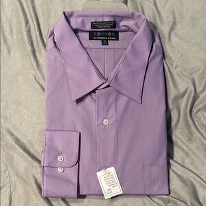 Alexander Julian Men's Lavender Dress Shirt long sleeve